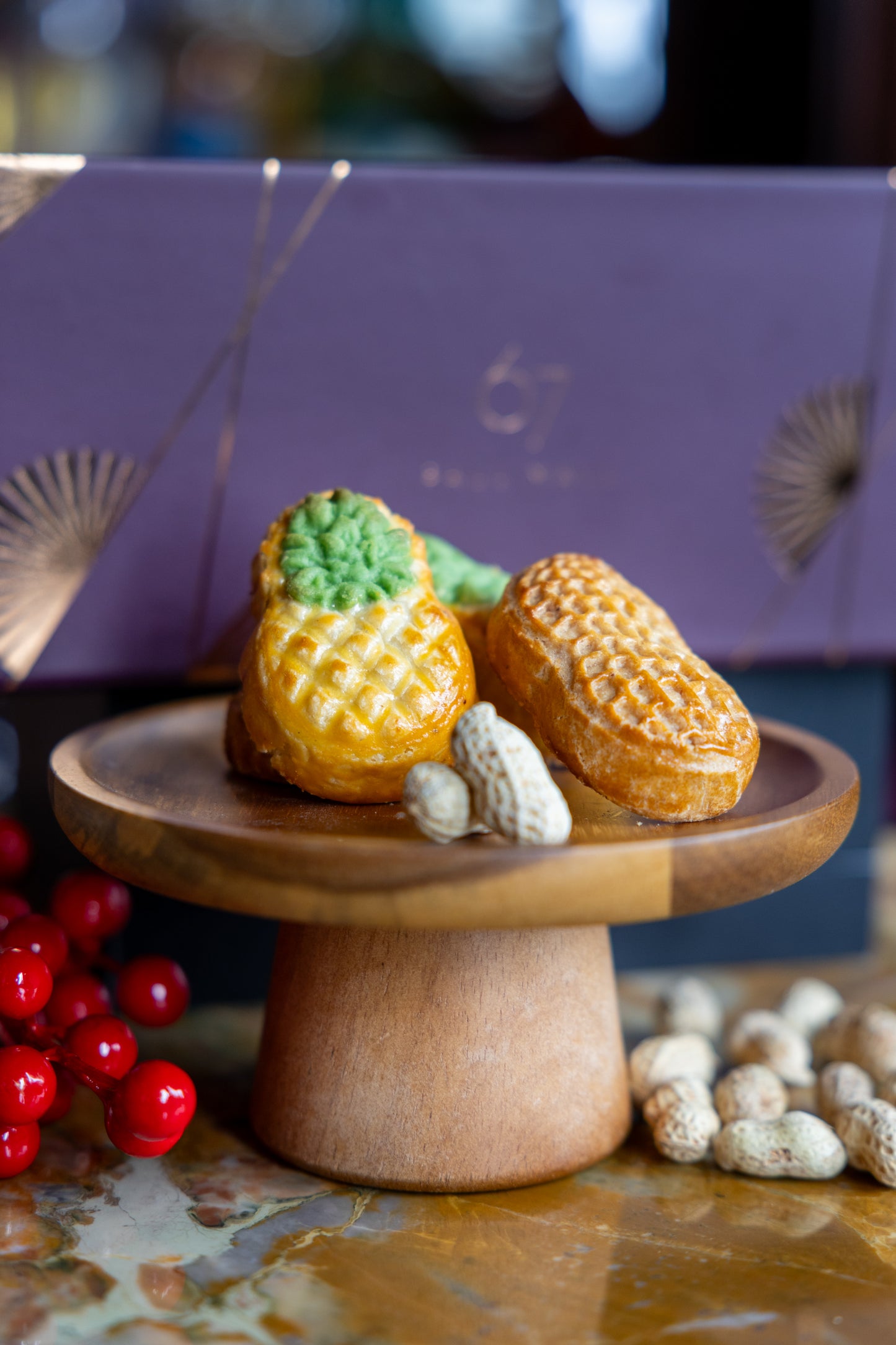 Golden Pineapple & Peanut Delights