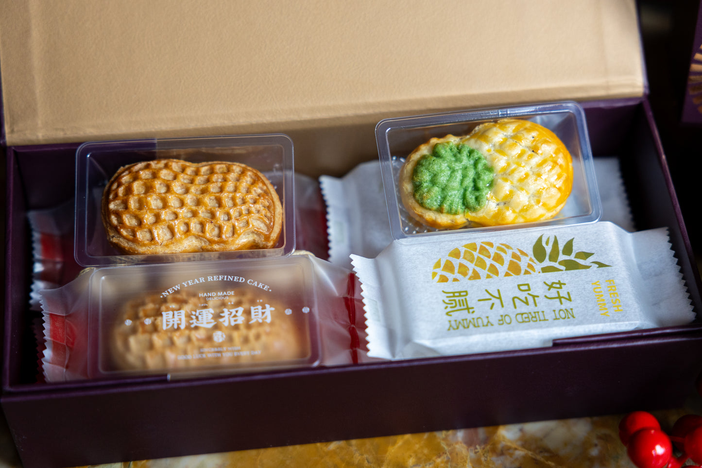 Golden Pineapple & Peanut Delights