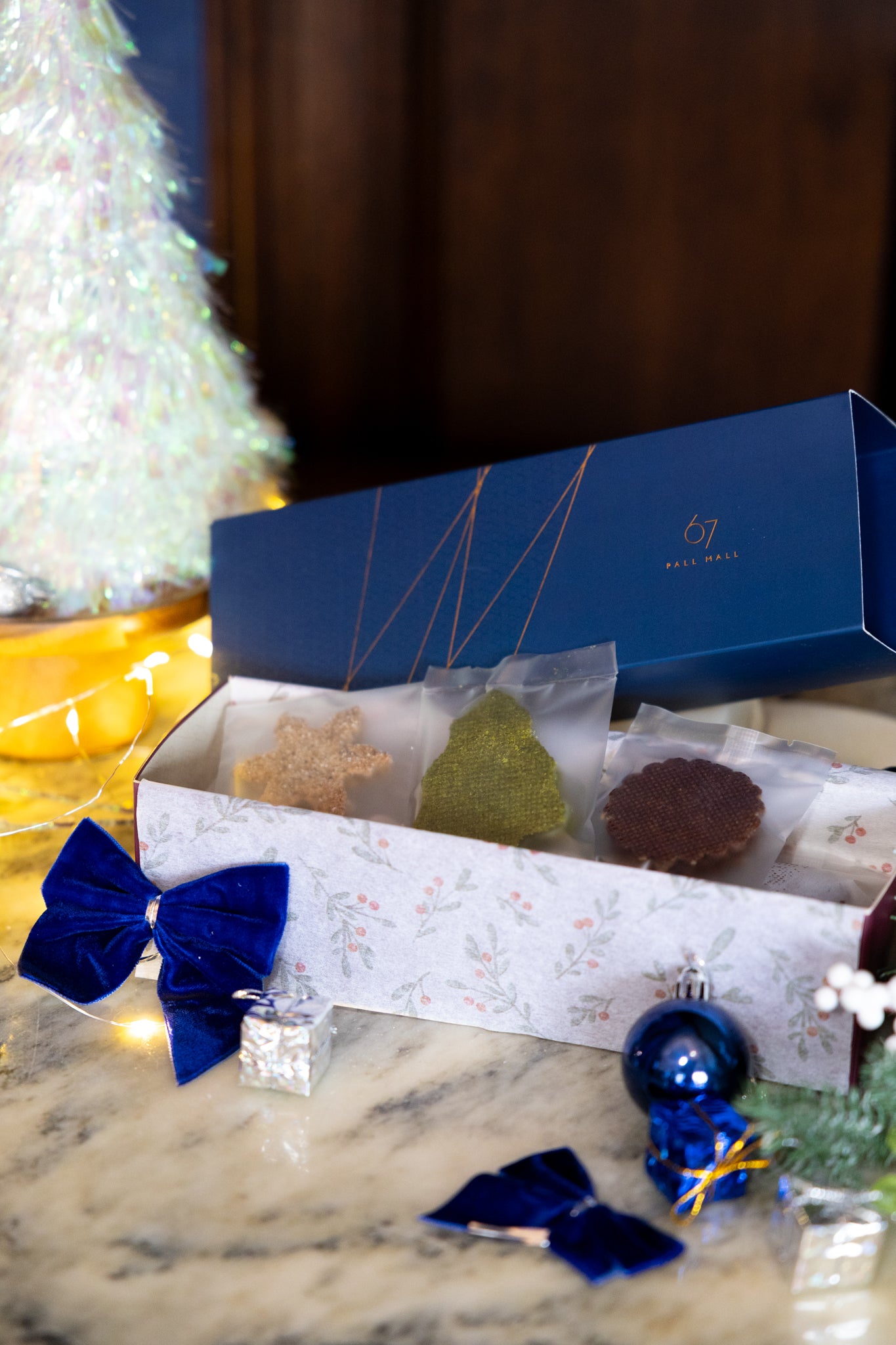 Christmas Festive Sablé Cookie Box