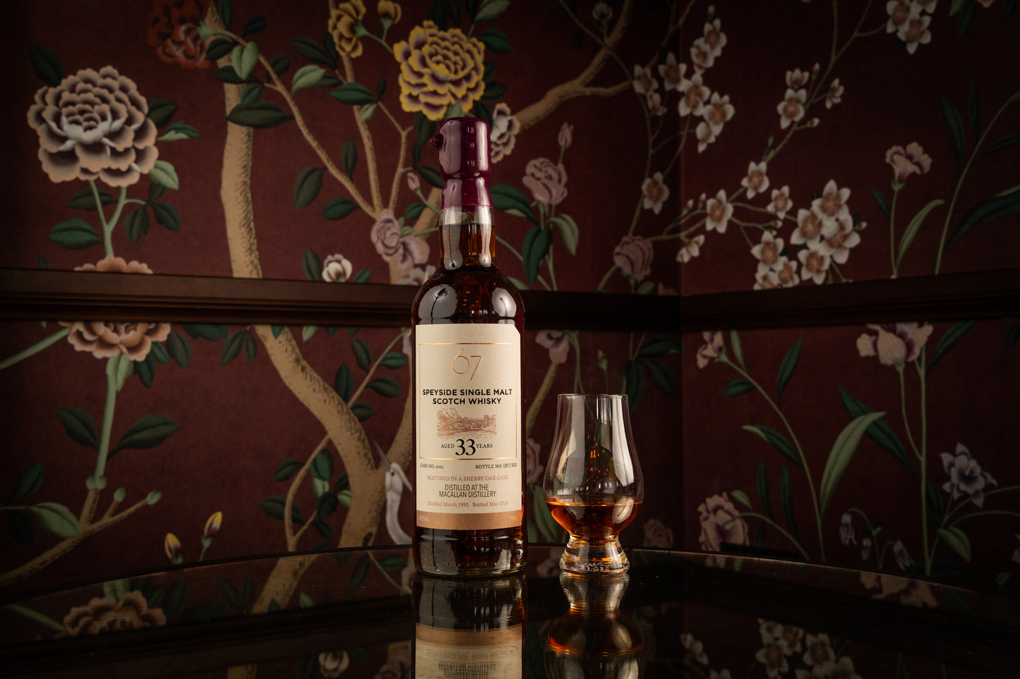 The Macallan Speyside Single Malt Scotch Whisky 33-Year-Old Sherry Oak Cask